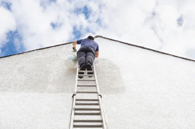 Peinture extérieure à Plouvorn — façades et ravalement